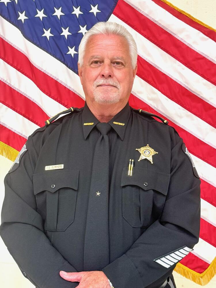 Sheriff Summers with Calhoun County