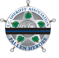 SC Sheriffs' Association Fallen Heroes badge