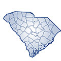 South Carolina Map Icon